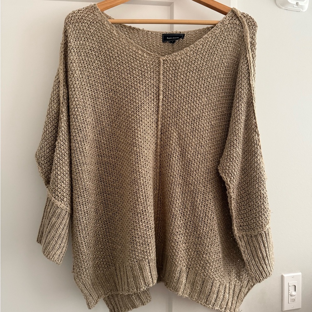 Gold Knit Sweater